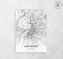 Antwerpen Map (Metaal)